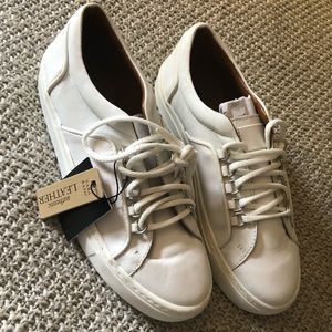 NWT Zara Basic leather sneaker trainers